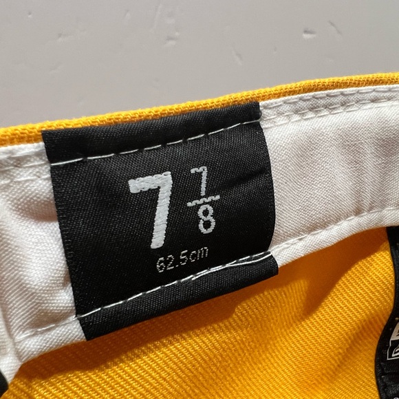 New Era, 59Fifty Fitted Hat, Arizona Diamondbacks, Yellow & White - Picture 8 of 10